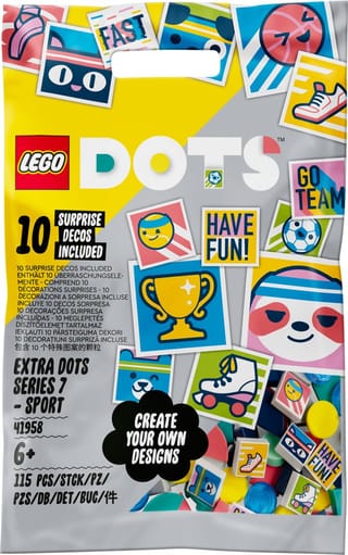 LEGO Dots aanvullende set sport - 41958 bouwset