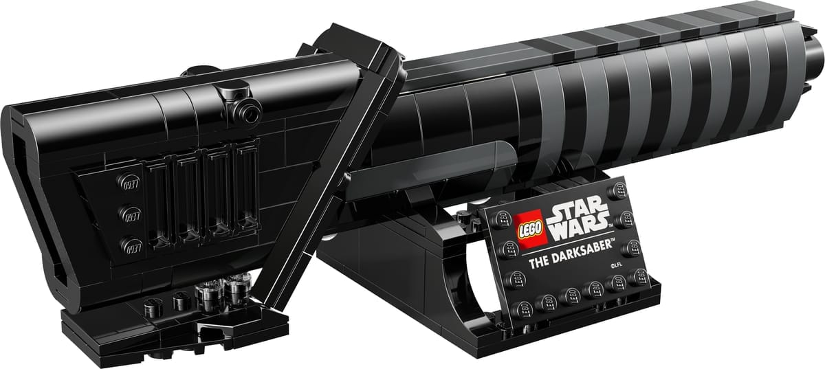 LEGO Star Wars The Darksaber 40917, het gebouwde displaymodel