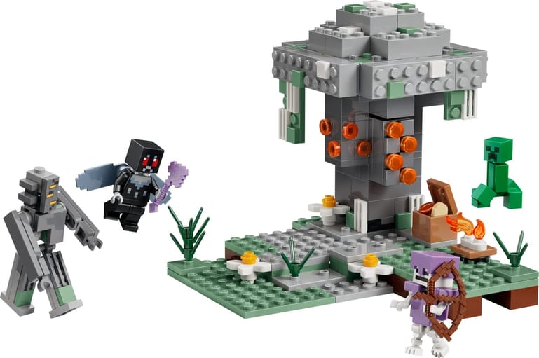 LEGO Minecraft De bleke tuin 21586 met de Creaking en de Motman