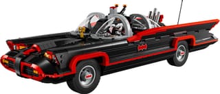 LEGO DC Batman: The Classic TV Series Batmobile 76328, het gebouwde model