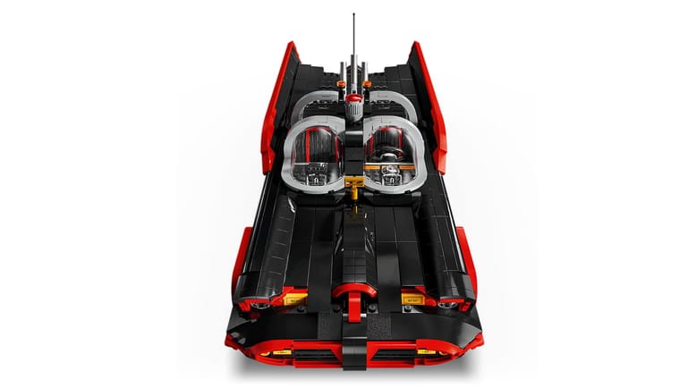 LEGO Batman: de klassieke tv-serie Batmobile 76328, het gebouwde model