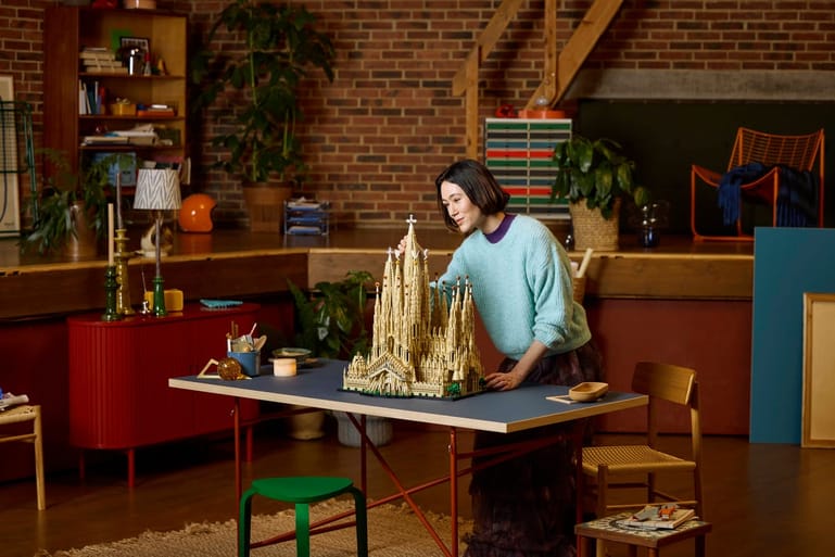 LEGO Architecture Sagrada Família 21065, sfeerfoto van de set