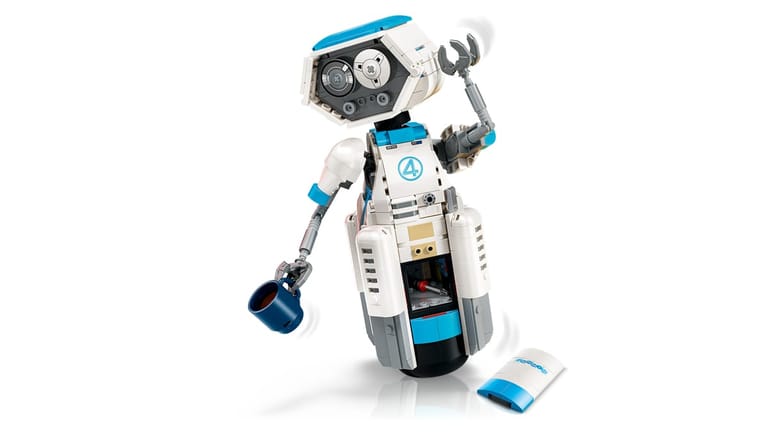 LEGO Marvel H.E.R.B.I.E. 76339, detailfoto van het model