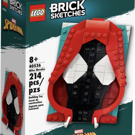 Brick Sketches - Spider-Man Miles Morales - 40536