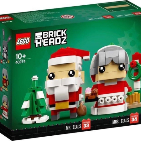 Brickheadz 40274 Kerstman en kerstvrouw - 40274
