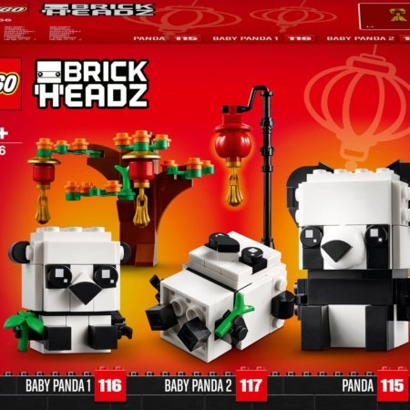 Brickheadz 40466 Chinees Nieuwjaar - Panda - 40466