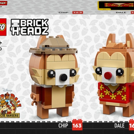Brickheadz Knabbel en Babbel - 40550