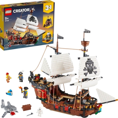 Creator 3 in 1 Piratenschip - Boot - Schip - Piraten - Piratenboot - Speelgoed - 311009