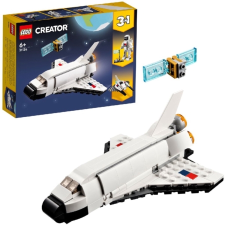 Creator 3in1 Space Shuttle Ruimteschip Set - 31134
