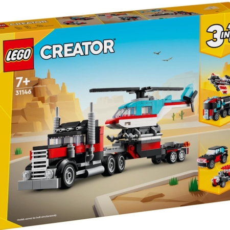 Creator 3in1 Truck met helikopter - 31146