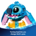 Disney Stitch Toy - Play & Display Figure with an Ice-Cream Cone & Decorative Flower - Gift for 9+ Year Old Girls, Boys & Lilo & Stitch Movie fans - Christmas Treat - 43249