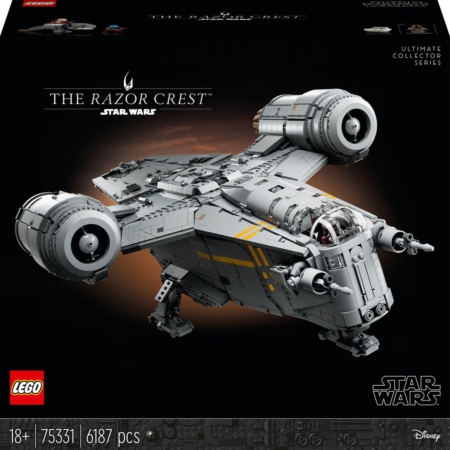 Star Wars De Razor Crest, UCS Mandalorian Starship Bouwset voor Volwassenen - 75331